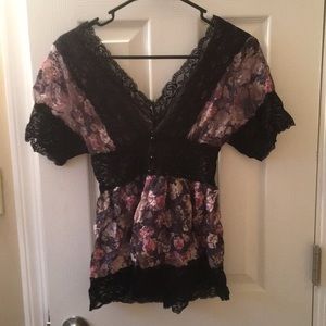 Floral blouse